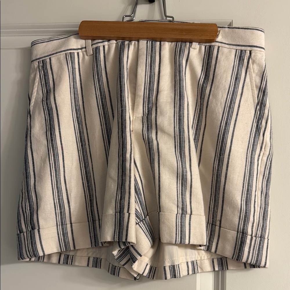 Ralph Lauren Linen Striped Women's Shorts